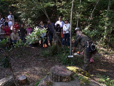 しいたけの森プロジェクト : 「親子de里山体験!!」やりました!!